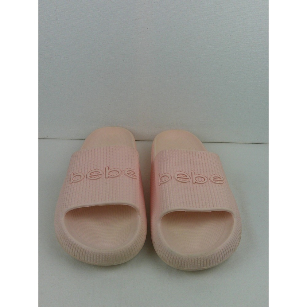 GUC Bebe Pink Cloud Slide Sandals Chunky EVA Foam Slip On Shoes Womens Size 10